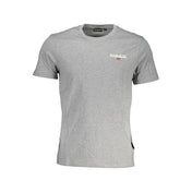 Napapijri Brown Cotton Men T-Shirt