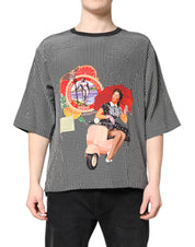 Dolce & Gabbana Black Graphic Print Short Sleeve T-shirt