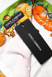 Dolce & Gabbana Pink Printed High Waist Hot Pants Shorts