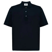 Alpha Studio Blue Cotton Polo Shirt