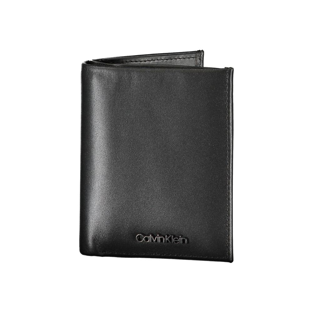 Calvin Klein Nero Leather Men Wallet