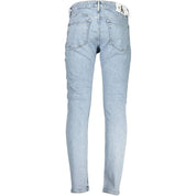 Calvin Klein Azzurro Cotton Men Jeans
