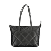 Mario Valentino Black Polyurethane Women Handbag