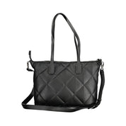 Mario Valentino Black Polyurethane Women Handbag