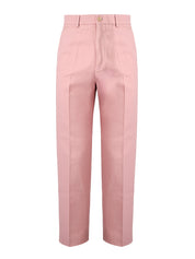 Gucci Light Pink Cotton Pants