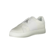 Calvin Klein Bianco Leather Women Sneaker