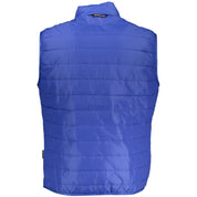 Napapijri Sleek Blue Sleeveless Jacket