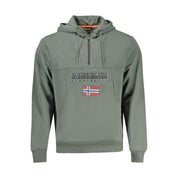 Napapijri Organic Cotton Hoodie Green