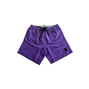 Trussardi Beachwear Purple Polyester Men's Swim Shorts