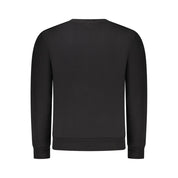 Rifle Black Cotton Men's Crewneck Sweater