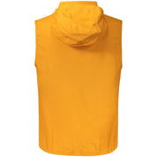 K-WAY Men's Orange Polyester Jacket