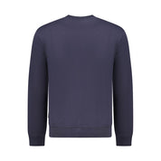Napapijri Blue Cotton Men Sweater
