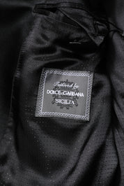 Dolce & Gabbana Purple SICILIA Sequin Embellish Coat Jacket