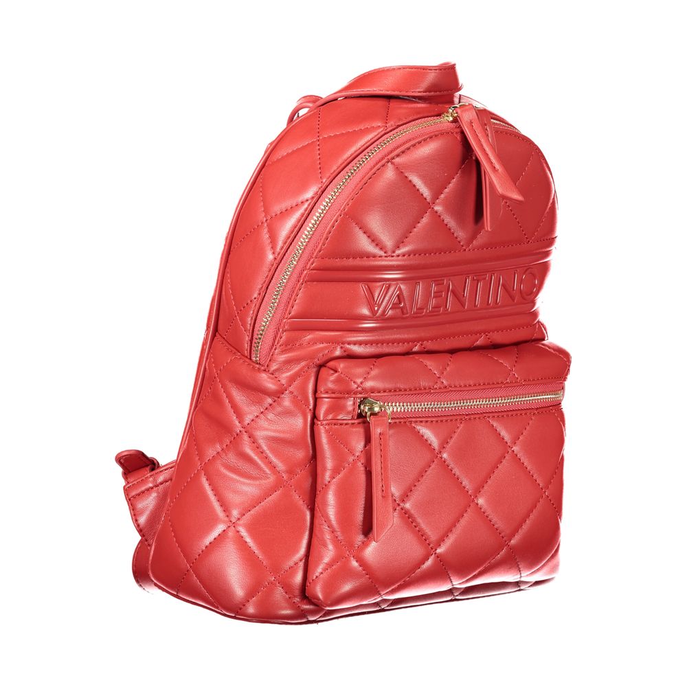 Mario Valentino Red Polyethylene Women Backpack