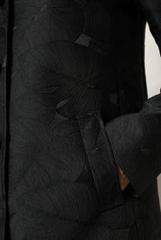 Dolce & Gabbana Black Single Breasted Trench Coat Jacket