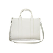 Mario Valentino White Polyethylene Handbag