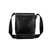 Calvin Klein Black Polyester Men Shoulder Bag