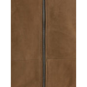 Yves Salomon Suede Bomber Jacket