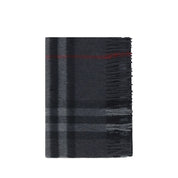 Burberry Gray Cashmere Scarf