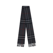 Burberry Gray Cashmere Scarf