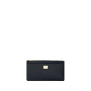 Dolce & Gabbana Black Calf Leather Bos Taurus Wallet