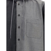Thom Browne Gray Wool Jackets And Coat