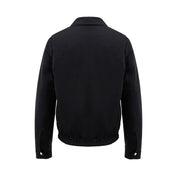 Ami Paris Black Polyester Jackets & Coat