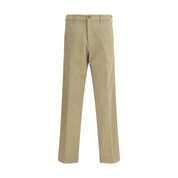 Prada Beige Cotton Chino Pants