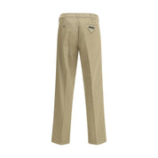 Prada Beige Cotton Chino Pants