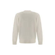 Brunello Cucinelli White Cashmere Cardigan
