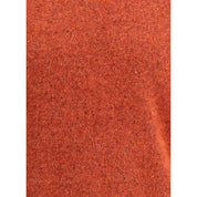 Brunello Cucinelli Orange Alpaca Vicugna Pacos Sweatshirt