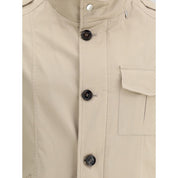 MooRER Beige Cotton Coat
