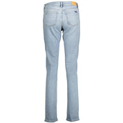 Gant Blue Organic Cotton Women Jeans