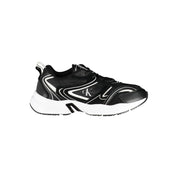 Calvin Klein Black Polyurethane Men's Sneaker