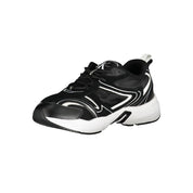 Calvin Klein Black Polyurethane Men's Sneaker