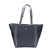 Tommy Hilfiger Blue Polyester Women Handbag