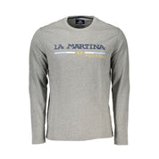 La Martina Brown Cotton Men T-Shirt