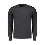 Rifle Black Viscose Men Sweater