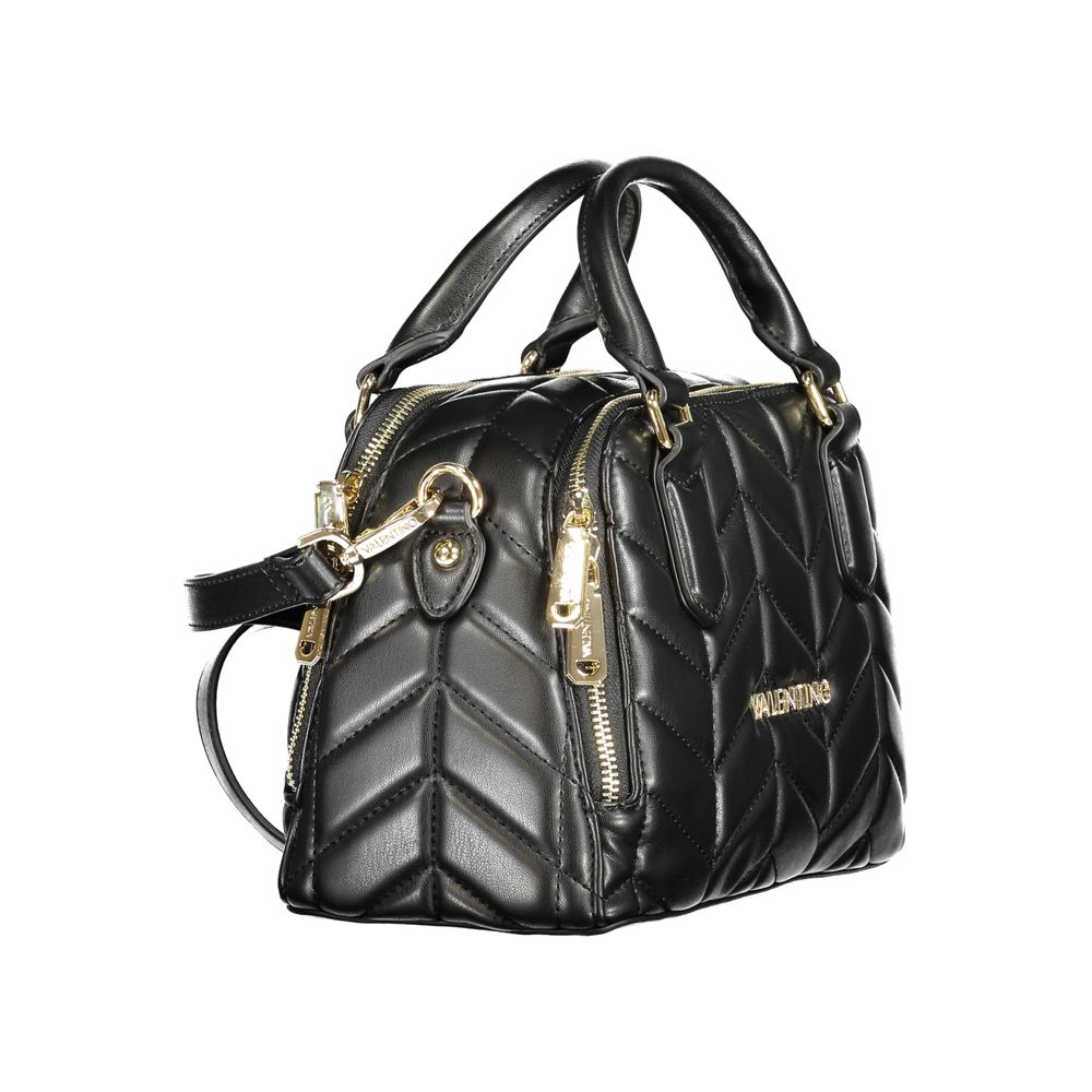 Mario Valentino Black Polyethylene Women Handbag