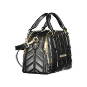 Mario Valentino Black Polyethylene Women Handbag