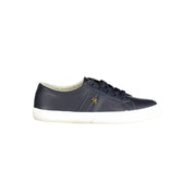 Ralph Lauren Blue Leather Women Sneaker