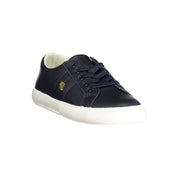 Ralph Lauren Blue Leather Women Sneaker