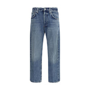 Citizens of Humanity Light Blue Cotton High-Waisted Jean