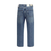 Citizens of Humanity Light Blue Cotton High-Waisted Jean