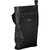 Calvin Klein Black Polyester Men's Shoulder Bag