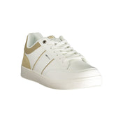 Gas White Polyester Men Sneaker