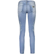 Just Cavalli Blue Cotton Women Jeans