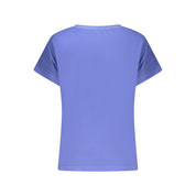 North Sails Blue Cotton Women T-Shirt