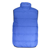 La Martina Blue Polyamide Men Jacket