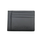 Calvin Klein Nero Polyurethane Men Cardholder